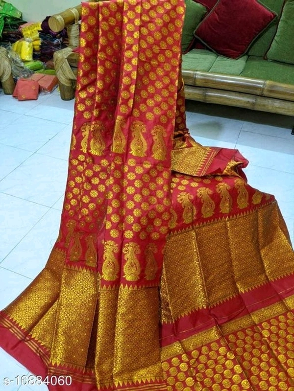 Mekhela Chador With Side Paari & Blouse AC COTTON