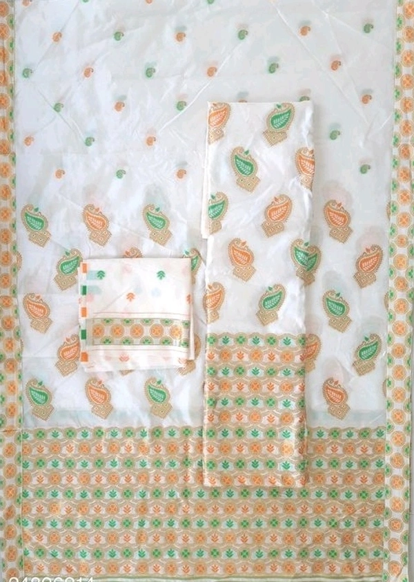 Mekhela Chador Polysilk