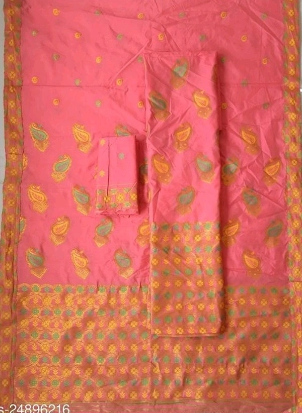 Mekhela Chador Polysilk