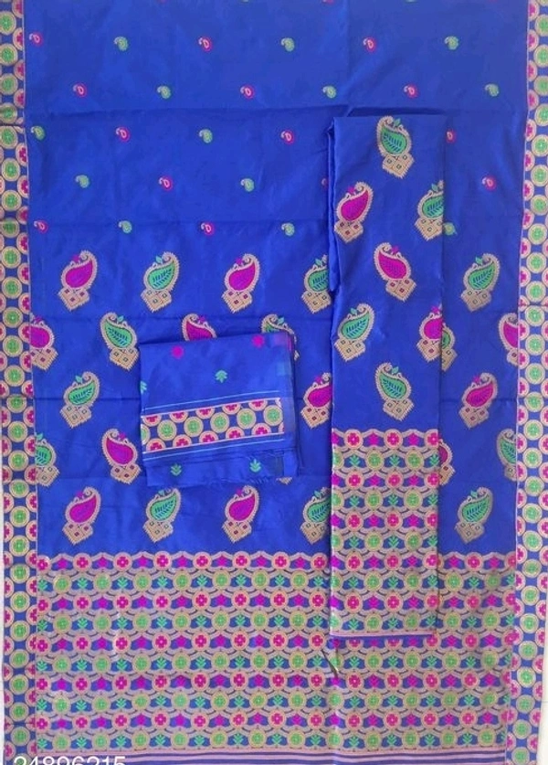 Mekhela Chador Polysilk