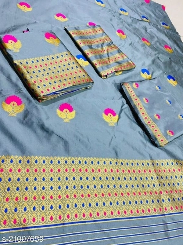 Mekhela Chador Polysilk