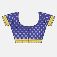 Woven Poly Assamese Stitched Mekhela Chador
