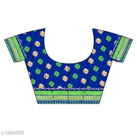 Woven Poly Assamese Stitched Mekhela Chador
