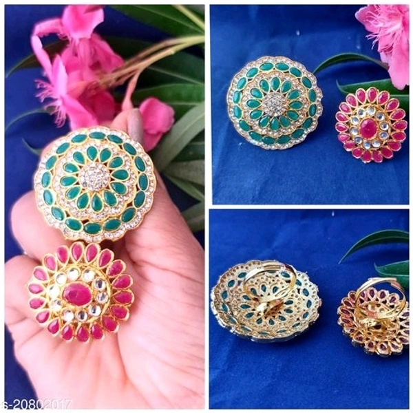 Shimmering Fancy Rings