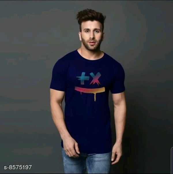 Comfy Graceful Men Tshirts*Fabric: Cotton