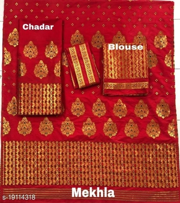 Assamese Mekhla Chador
Saree Fabric: Art Silk