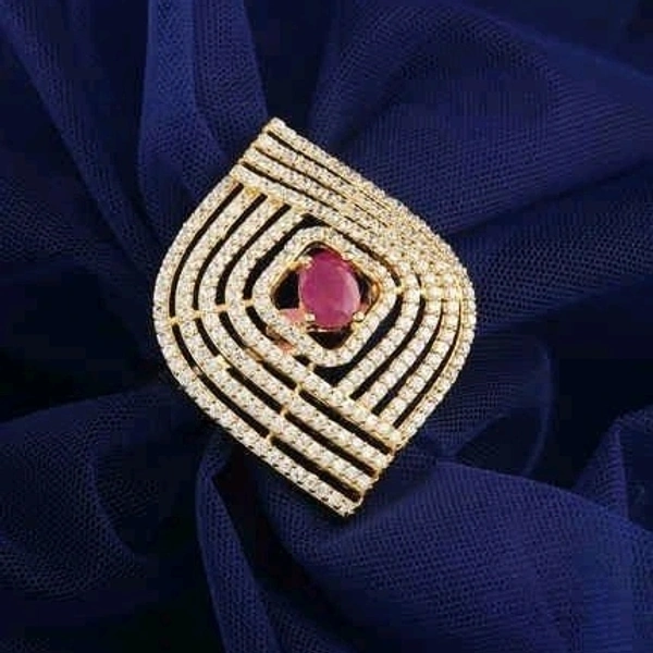 Women'S Brass Gold Plated Rings