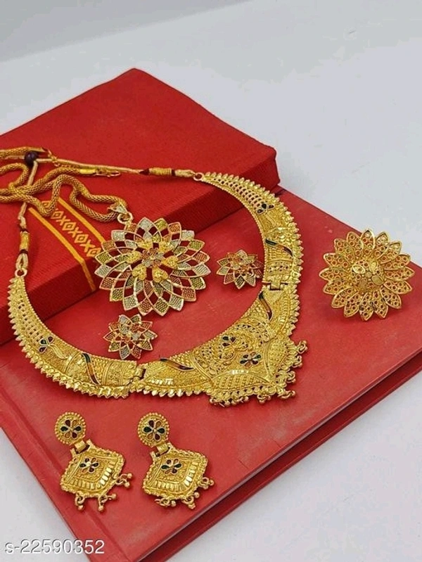 Shimmering Graceful Pendants & Lockets Pack Of Two Set
