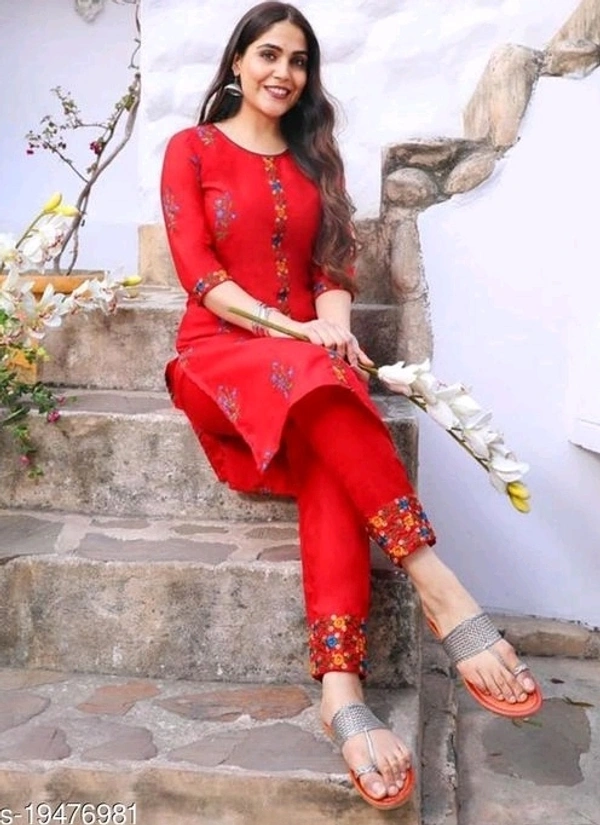 Abhisarika Refined Women Kurta SetsKurta Fabric: Cotton