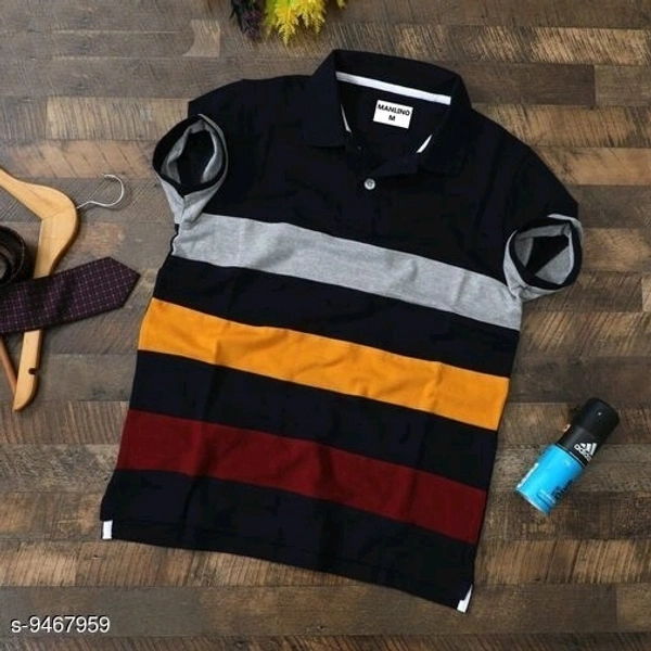 Stylish Partywear Men Tshirts *Fabric: Cotton