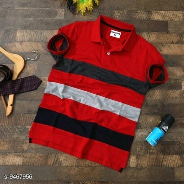 Stylish Partywear Men Tshirts *Fabric: Cotton