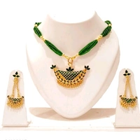 Assamese  Traditional Jewellery set Base Metal: Copper Plating: Gold Plated