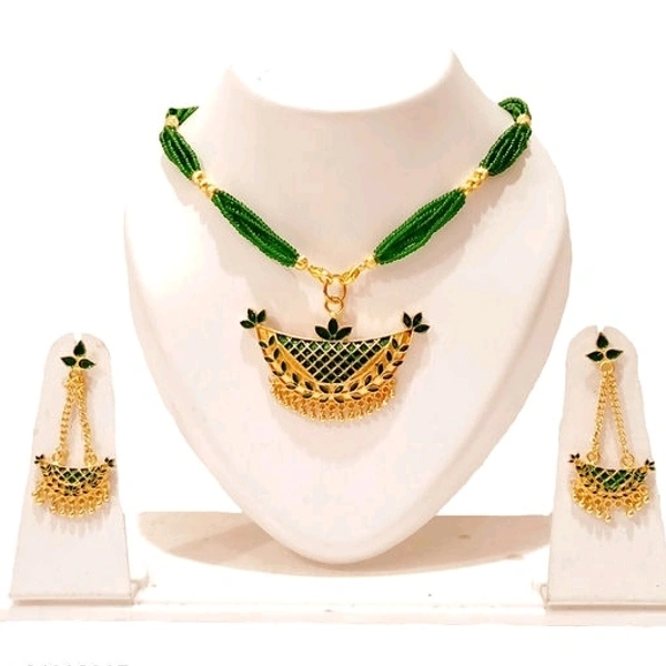 Assamese  Traditional Jewellery set Base Metal: Copper Plating: Gold Plated