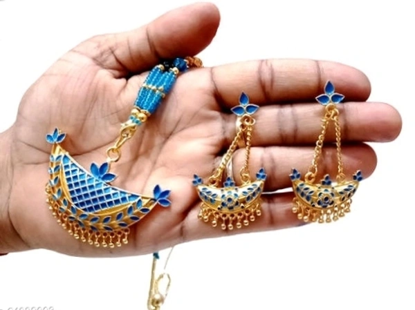 Assamese  Traditional Jewellery set Base Metal: Copper Plating: Gold Plated