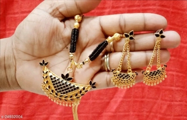 Assamese  Traditional Jewellery set Base Metal: Copper Plating: Gold Plated