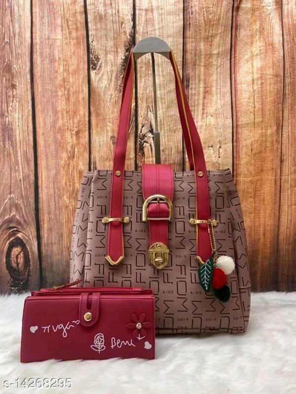 *Elite Stylish Women Handbags*Material: PUNo. of Compartments: 3