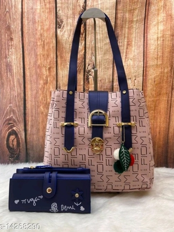 *Elite Stylish Women Handbags*Material: PUNo. of Compartments: 3