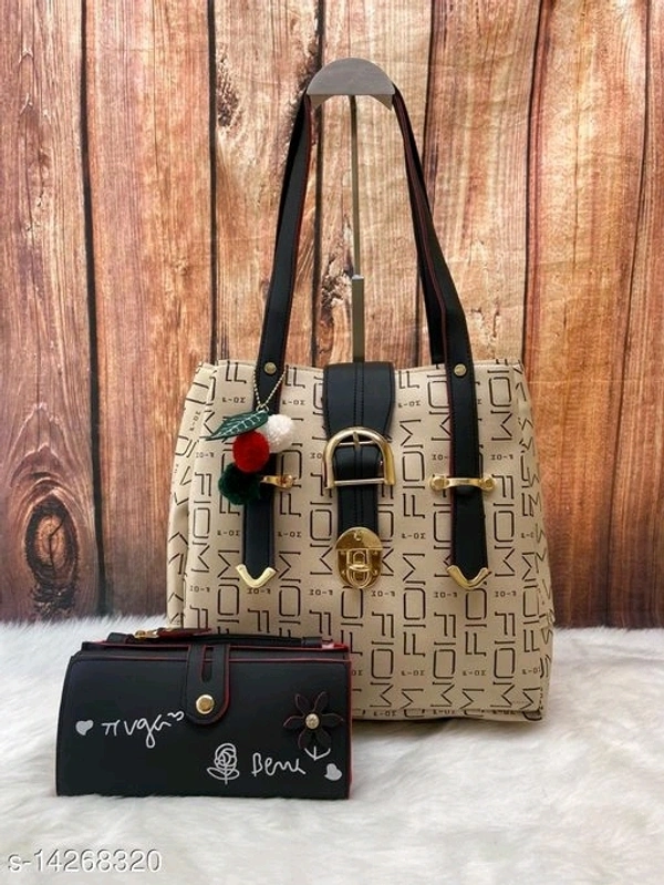 *Elite Stylish Women Handbags*Material: PUNo. of Compartments: 3