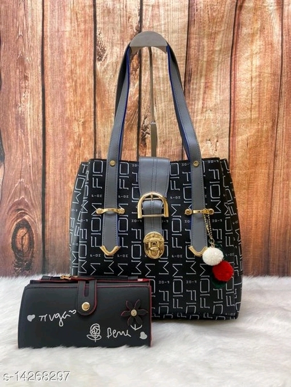 *Elite Stylish Women Handbags*Material: PUNo. of Compartments: 3 - Cash On Delivery