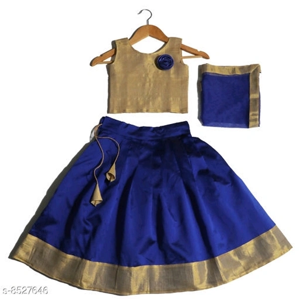 Cute Designer Girls Lehenga Choli Dupatta Set* - Cash On Delivery