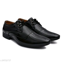 Unique Trendy Men Formal Shoes*Material: Synthetic / Patent Leather - Cash On Delivery
