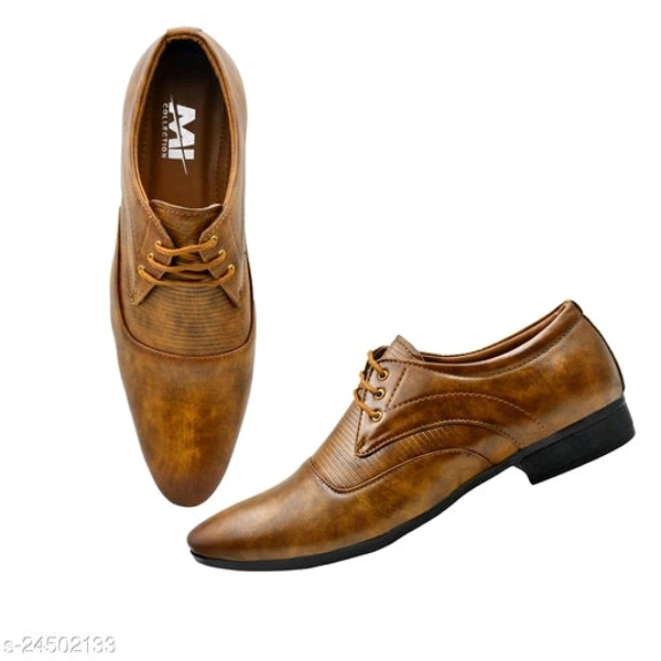 Unique Trendy Men Formal Shoes*Material: Synthetic / Patent Leather - Cash On Delivery