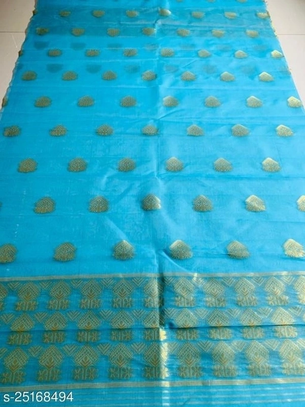 mekhala chador-Weaving Fabric: organza material (NET TYPE) - Cash On Delivery