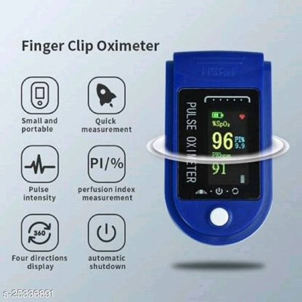 Branded finger tip pulse oximeter Brand Name: pulse Brand: 5Days - Cash On Delivery