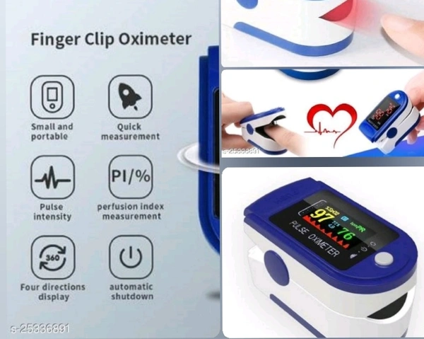 Branded finger tip pulse oximeter Brand Name: pulse Brand: 5Days - Cash On Delivery
