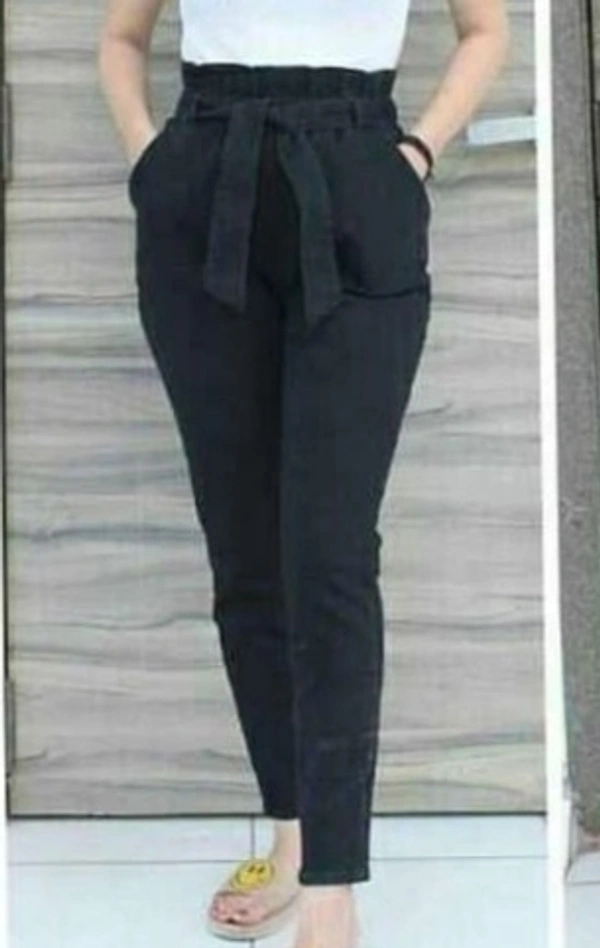 Trendy Stylish Women's Jeans*Fabric: Denim