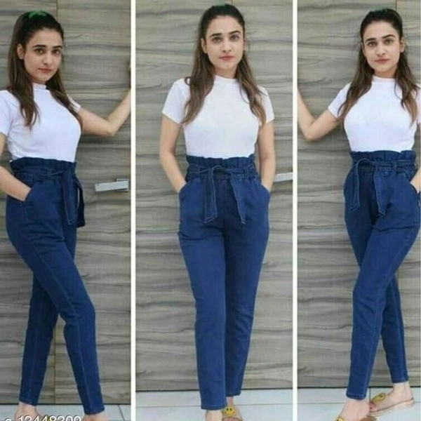 Trendy Stylish Women's Jeans*Fabric: Denim - Cash On Delivery