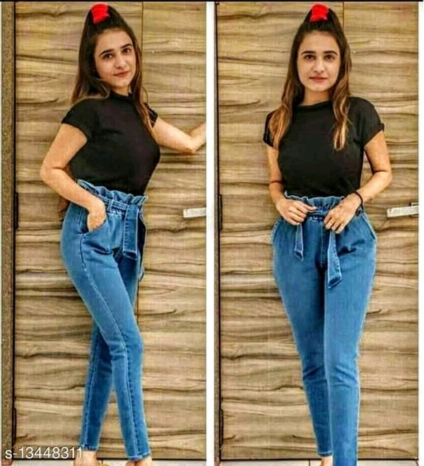Trendy Stylish Women's Jeans*Fabric: Denim - Cash On Delivery