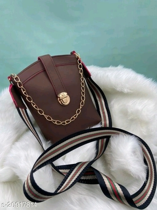 Classic Classy Women Slingbags*Material: PUNo. of Compartments: 1