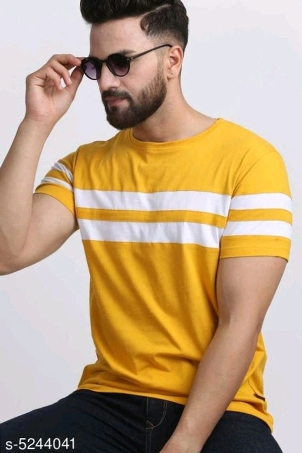 New Trendy Men Tshirts*
Fabric: Cotton Blend
