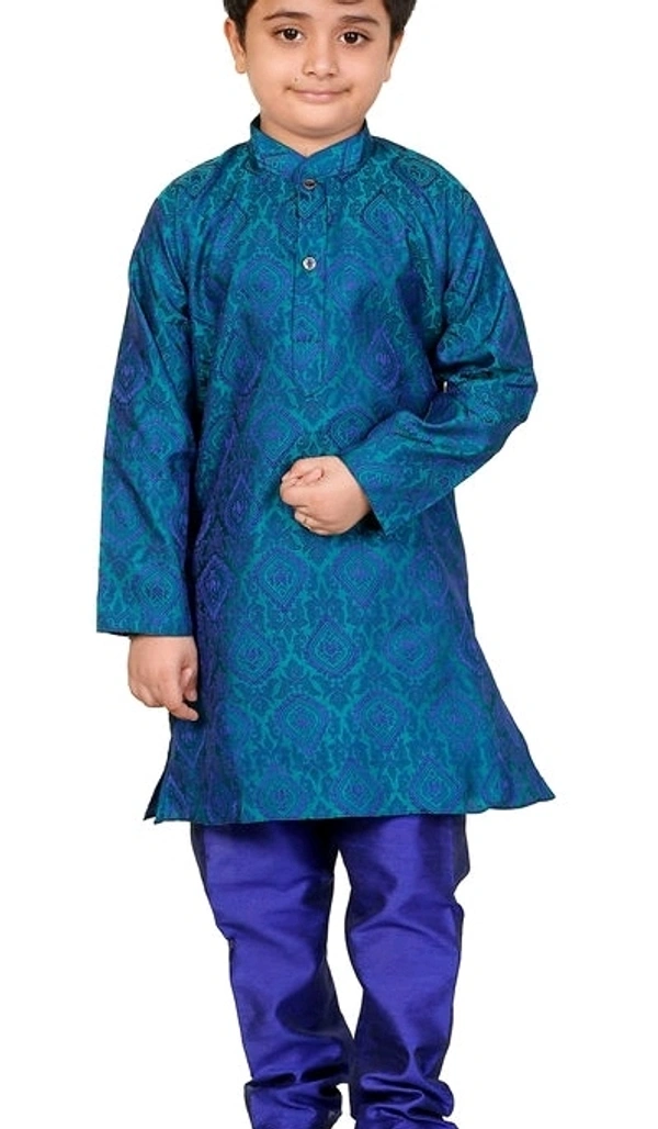 Pretty Funky Kids Boys Kurta Sets*Top fabric: Cotton