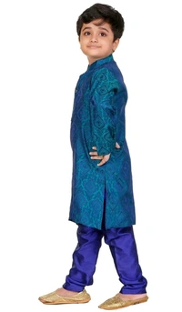 Pretty Funky Kids Boys Kurta Sets*Top fabric: Cotton