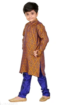 Pretty Funky Kids Boys Kurta Sets*Top fabric: Cotton