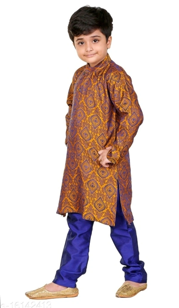Pretty Funky Kids Boys Kurta Sets*Top fabric: Cotton