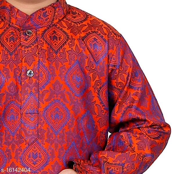 Pretty Funky Kids Boys Kurta Sets*Top fabric: Cotton