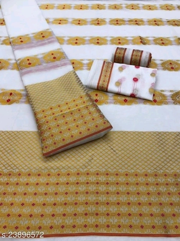 Mekhela Chador Cotton Silk