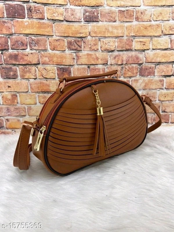 Classic Fashionable Women Slingbags*Material: PUNo. of Compartments: 2