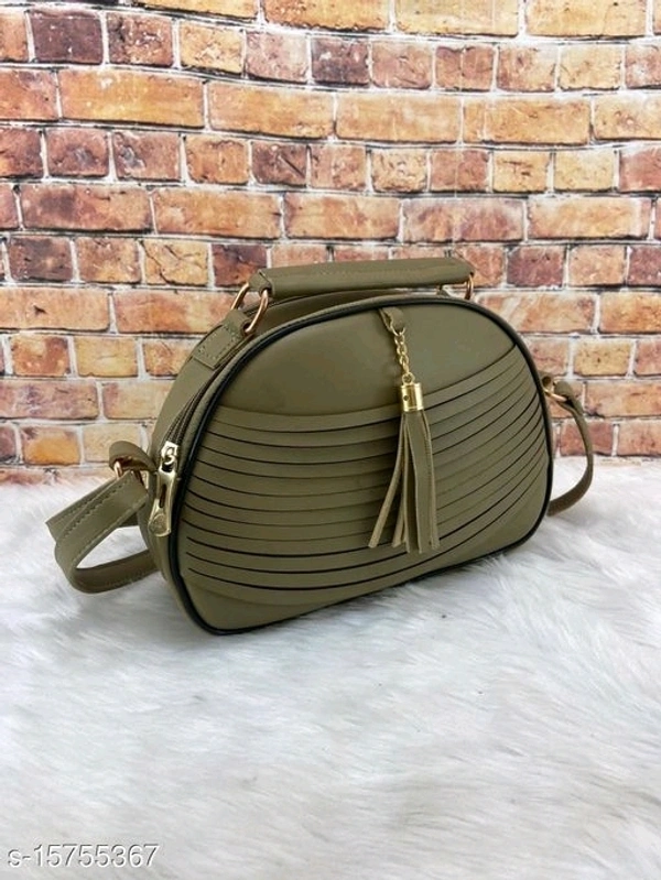 Classic Fashionable Women Slingbags*Material: PUNo. of Compartments: 2