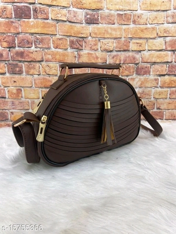 Classic Fashionable Women Slingbags*Material: PUNo. of Compartments: 2