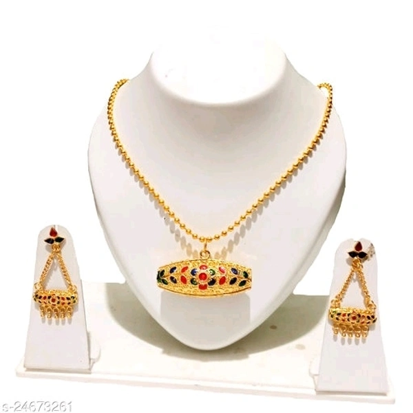 Assamese axomiya traditional gohona dhulbiri  jewellery set
*Base Metal: Copper