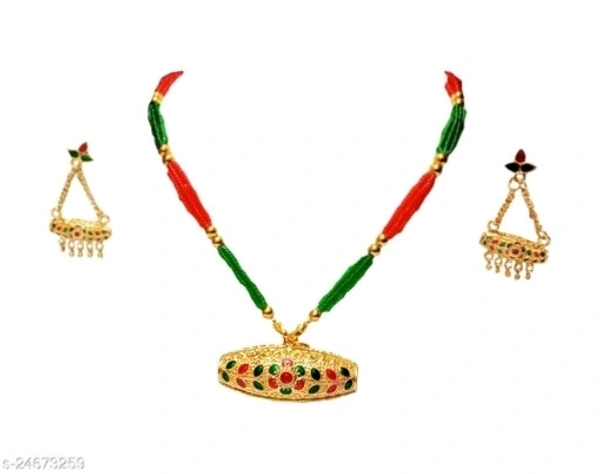 Axomiya traditional gohona dhulbiri  jewellery set
Base Metal: Copper