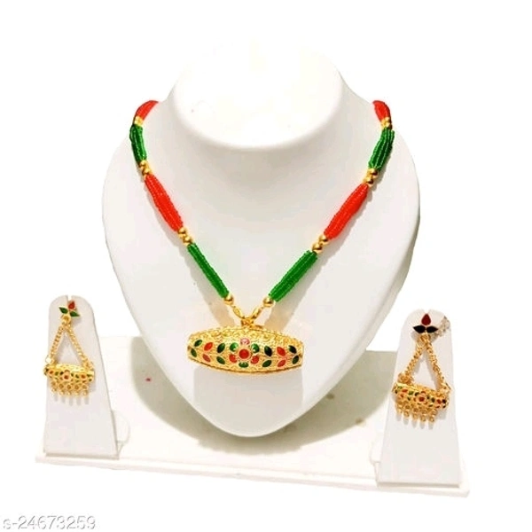 Axomiya traditional gohona dhulbiri  jewellery set
Base Metal: Copper