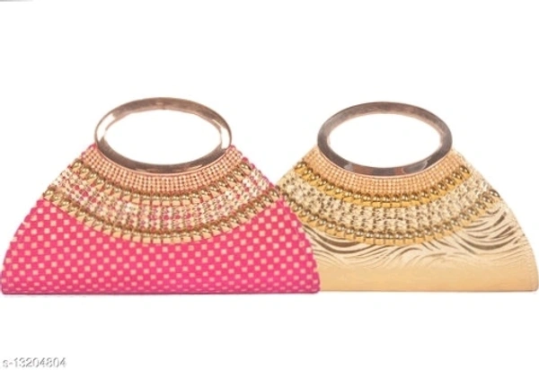Fancy Unique Women Clutches Combo Of 2 Pieces
*Material: Velvet