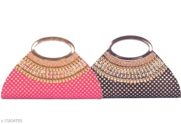 Fancy Unique Women Clutches Combo Of 2 Pieces
*Material: Velvet