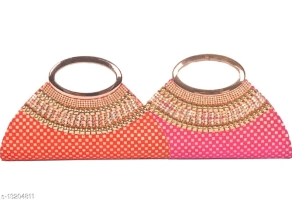 Fancy Unique Women Clutches Combo Of 2 Pieces
*Material: Velvet