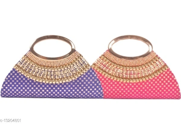 Fancy Unique Women Clutches Combo Of 2 Pieces
*Material: Velvet